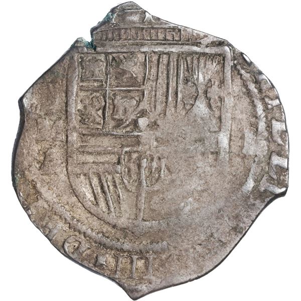 MEXICO, Mexico City, cob 2 reales, Philip III, assayer A, ex-Hubbard.