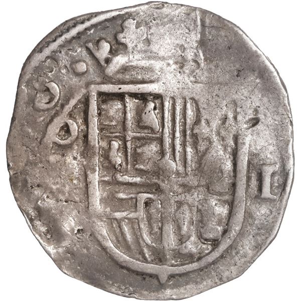 MEXICO, Mexico City, cob 1 real, 1610/09, assayer not visible (F or F/A), ex-Hubbard.