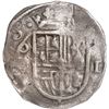 Image 1 : MEXICO, Mexico City, cob 1 real, 1610/09, assayer not visible (F or F/A), ex-Hubbard.
