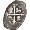Image 2 : MEXICO, Mexico City, cob ½ real, 1667 G, posthumous Philip IV, rare.