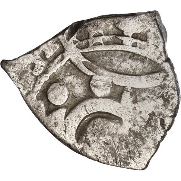 MEXICO, Mexico City, cob ½ real, 1691 (L), rare.