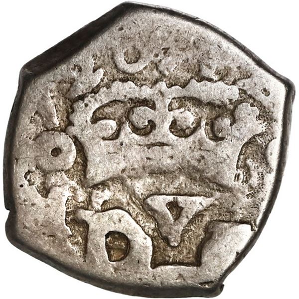 MEXICO, Mexico City, cob ½ real, 1720 (J), very rare, ex-Hubbard.