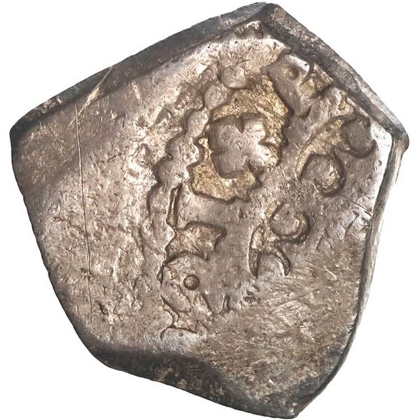 MEXICO, Mexico City, cob ½ real, 1721 (J), very rare, ex-Hubbard.