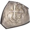 Image 2 : MEXICO, Mexico City, cob ½ real, 1724 (D), very rare, ex-Hubbard.