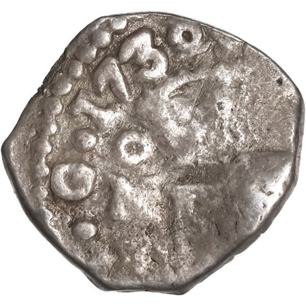 MEXICO, Mexico City, cob ½ real, 1732/1 F, rare, ex-Hubbard.