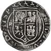 Image 2 : PERU, Lima, 2 reales, Philip II, assayer R (Rincón) to left, motto PL-VSVL-T above denomination.