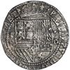Image 1 : PERU, Lima, cob 8 reales, Philip II, assayer Diego de la Torre, P-8 to left, *-oD to right.
