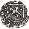 Image 2 : PERU, Lima, cob ¼ real, Philip II, assayer Diego de la Torre, P-oD flanking castle, *-P flanking lio