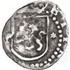 Image 2 : PERU, Lima, cob ¼ real, Philip II, assayer Diego de la Torre, * to right of castle, P-* flanking lio
