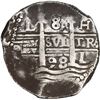 Image 1 : PERU, Lima, cob 8 reales, 1698 H.