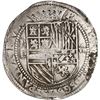 Image 1 : BOLIVIA, Potosí, cob 8 reales, Philip II, assayer L/L/? (2nd period?), no H in HISPANIARVM, small cr