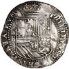 Image 1 : BOLIVIA, Potosí, cob 8 reales, Philip II, assayer B (early 3rd period), ex-Sellschopp (Plate), Grunt