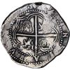 Image 2 : BOLIVIA, Potosí, cob 8 reales, Philip II, assayer A.