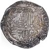 Image 1 : BOLIVIA, Potosí, cob 8 reales, Philip II, assayer A.