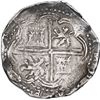 Image 2 : BOLIVIA, Potosí, cob 8 reales, Philip II, assayer B (4th period).