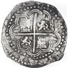 Image 2 : BOLIVIA, Potosí, cob 8 reales, Philip II, assayer RL.