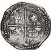 Image 2 : BOLIVIA, Potosí, cob 8 reales, Philip II, assayer B (late 5th period).