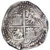 Image 2 : BOLIVIA, Potosí, cob 8 reales, Philip II, assayer B (late 5th period).