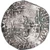 Image 1 : BOLIVIA, Potosí, cob 8 reales, Philip III, assayer R (curved leg).