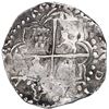 Image 2 : BOLIVIA, Potosí, cob 8 reales, Philip III, assayer R (curved leg).