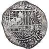 Image 1 : BOLIVIA, Potosí, cob 8 reales, Philip III, assayer R (curved leg).