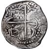 Image 2 : BOLIVIA, Potosí, cob 8 reales, Philip III, assayer R (curved leg).