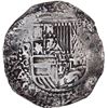 Image 1 : BOLIVIA, Potosí, cob 8 reales, Philip III, assayer C, rare, ex-Atocha Research Collection.