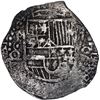 Image 1 : BOLIVIA, Potosí, cob 8 reales, Philip III, assayer Q/C, rare.