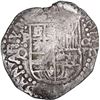 Image 1 : BOLIVIA, Potosí, cob 8 reales, Philip III, assayer Q/C, rare, ex-Sellschopp (Plate), Grunthal-Sellsc