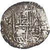Image 1 : BOLIVIA, Potosí, cob 8 reales, Philip III, assayer T (ca. 1620).