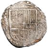 Image 1 : BOLIVIA, Potosí, cob 8 reales, 1629 T, denomination o-VIII, heavy-dot borders, PCGS XF40.
