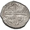 Image 2 : BOLIVIA, Potosí, cob 8 reales, Philip IV, assayer T (1629-30), denomination 8, fine-dot borders, NGC