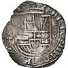 Image 1 : BOLIVIA, Potosí, cob 8 reales, 1631 T, cross-fleury ornaments, NGC AU details / rev scratched.