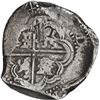 Image 2 : BOLIVIA, Potosí, cob 8 reales, 1634 T.