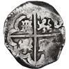 Image 2 : BOLIVIA, Potosí, cob 8 reales, Philip IV, assayer TR (mid- to late 1630s).