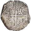 Image 2 : BOLIVIA, Potosí, cob 8 reales, 1644, assayer not visible, "furry" lions, rare.