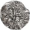Image 2 : BOLIVIA, Potosí, cob 8 reales, 1646 T, upper half of shield transposed, unique.