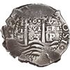 Image 1 : BOLIVIA, Potosí, cob 8 reales, 1663 E.
