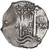 Image 1 : BOLIVIA, Potosí, cob 8 reales, 1678 E.