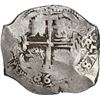 Image 2 : BOLIVIA, Potosí, cob 8 reales, 1686 VR.