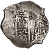 Image 1 : BOLIVIA, Potosí, cob 8 reales, 1697 F/CH, very rare.