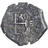 Image 2 : BOLIVIA, Potosí, cob 8 reales, 1737 E.