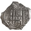 Image 1 : BOLIVIA, Potosí, cob 8 reales, 1753 C, NGC AU / excavation recovery.