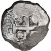 Image 2 : BOLIVIA, Potosí, cob 8 reales, 1754 C, NGC AU / excavation recovery.