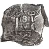 Image 1 : BOLIVIA, Potosí, cob 8 reales, 1754 C+q.