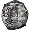 Image 1 : BOLIVIA, Potosí, cob 8 reales, 1700 F, ex-Calbetó (Plate).