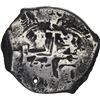 Image 2 : BOLIVIA, Potosí, cob 8 reales, 1700 F, ex-Calbetó (Plate).