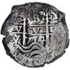 Image 1 : BOLIVIA, Potosí, cob 8 reales, 1714 Y, ex-Calbetó (Plate).