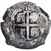 Image 2 : BOLIVIA, Potosí, cob 8 reales, 1714 Y, ex-Calbetó (Plate).
