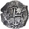 Image 2 : BOLIVIA, Potosí, cob 8 reales, 1720 Y, ex-Calbetó (Plate).